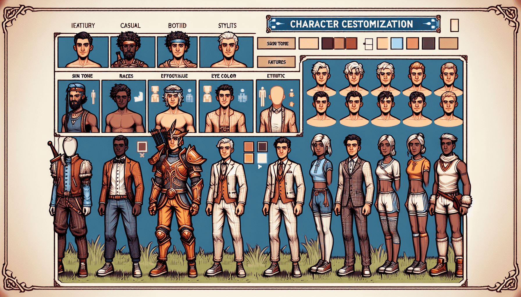 Character customization