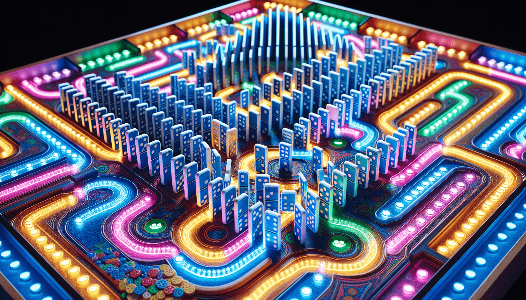 Plinko aerial board